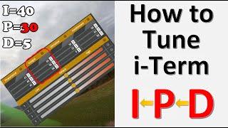 How to: Tuning i-Term  