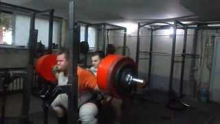 772 lbs x 6 Raw with Wraps Squat - Andrey Konovalov