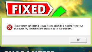 How To Fix GTA 5 steam_api64.dll