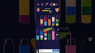 442 Level Get colour -Water sort puzzle game 2024