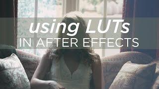 After Effects Tutorial - Using LUTs