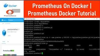 Prometheus On Docker | Prometheus Docker Tutorial