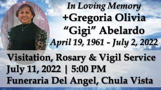 Viewing Service: In Loving Memory of +Gregoria Olivia "Gigi" Abelardo | Chula Vista, CA