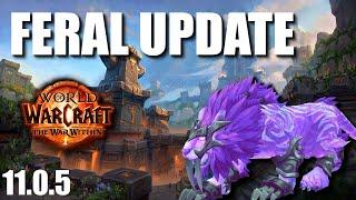 11.0.5 Feral Overview/Guide + DOTC & WS Talent Builds | The War Within