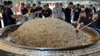 THE MOST GIANT PILAF | 3000 kg wedding pilaf | STREET FOOD