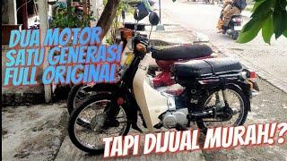 JUAL MURAH‼️2 MOTOR YAMAHA V80 & YAMAHA V80 SUPERDELUXE - MOTOR SATU GENERASI "V" SERIES