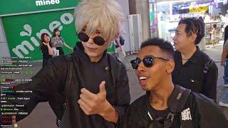 Gojo Satoru Encounters Johnny Somali in Shibuya! 