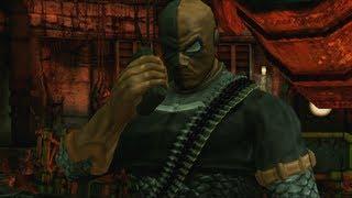 Batman Arkham City Lockdown Deathstroke Boss Fight