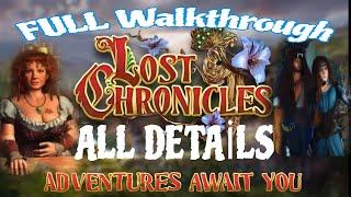 Lost Chronicles ️ FULL Walkthrough