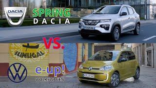 DACIA SPRING vs VW e-up! Skoda Citigo e iV Seat Mii  - best electric cars of 2021 V2