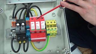 #5 - PV Anlage - Generatoranschlusskasten (GAK-light) - Überspannungsschutz - Absicherung DC-UV