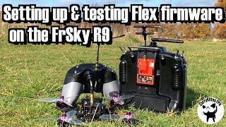 Setting up and testing the Flex firmware on FrSky R9