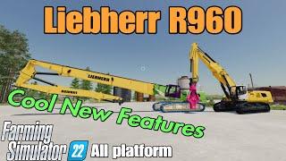 Liebherr R960  / FS22 mod for all platforms/ See note