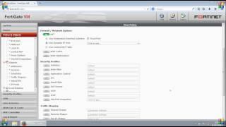 Fortinet Fortigate Firewall Policy Rules Configuration Overview