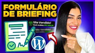 Como Fazer um FORMULÁRIO DE BRIEFING dentro do seu site [Briefing de criação de sites]