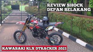 Review shock D/B kawasaki dtracker 150 2021 makin tinggi makin ganteng |hallodem #supermoto #klx150