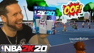 Playing Roblox NBA 2K20! They got NEW PARKS?