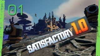 SATISFACTORY V1 - HARDEST STARTING LOCATION?!! Full Guide & Let's Play from VETERAN - 2024 - EP1