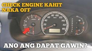 May check Engine Light parin kahit Naka off ang '' SUSI'' ano ang dapat gawin?