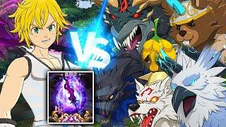 THE GOAT IS BACK?! TRAITOR MELIODAS HOLY RELIC VS ALL DEMONIC BEASTS! Seven Deadly Sins: Grand Cross