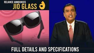 Reliance Announced Jio Glasses | Complete Information Along With Specialisations | Daily Culture