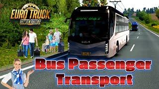 ETS2 1.53 Bus Mod Realistic Passenger Transport | ETS2 1.53 The Best Bus Mod For Passenger Transport