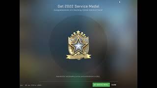 FIRST 2022 CSGO MEDAL ПЕРВЫЙ В РОССИИ ПОЛУЧИЛ МЕДАЛЬ КСГО КСГО МЕДАЛЬ