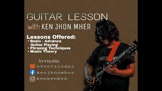 Online Guitar Lesson with Ken Jhon Mher