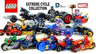 LEGO® Batman Avengers Super Cycle & Extreme Cycle Marvel vs DC Super Heroes