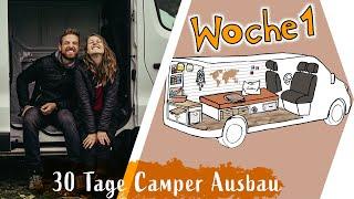 WIR BAUEN EINEN CAMPER! | Nachhaltiger Busausbau in 30 Tagen | Opel Vivaro Van Ausbau