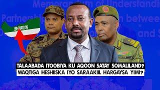 Xog Degdega Abiy Axmed oo talaabo farxad leh qaaday Iyo Aqoonsiga SL oo la ogaaday Waqtiga? Sarakiil