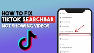 How To Fix Tiktok Search bar Not Showing Videos | 2024 Tutorial