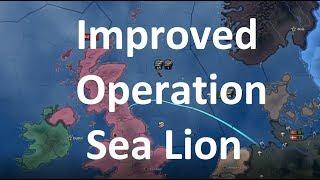 Naval Invasion of Great Britain supported by a Carrier Fleet | HOI4 MTG 1.7.1