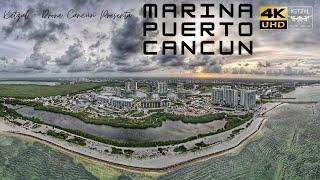 Marina Puerto Cancun (Drone 4K)