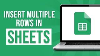 How to Insert Multiple Rows in Google Sheets 2023 (Fast & Simple)