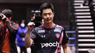 Joo Saehyuk at 2019-2020 Nojima T.League [4K 60FPS]