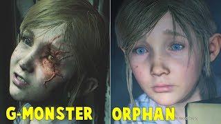 Orphan Sherry Transforming to G-Monster  FULL STORY - Resident Evil 2 Remake 2019