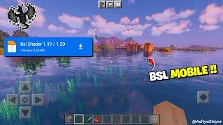 Bsl Shader Minecraft PE 1.20 / 1.21  | Render Dragon [ 100 % Working ]