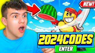 *NEW* ALL WORKING CODES FOR FRUIT NINJA SIMULATOR IN 2024! ROBLOX FRUIT NINJA SIMULATOR CODES