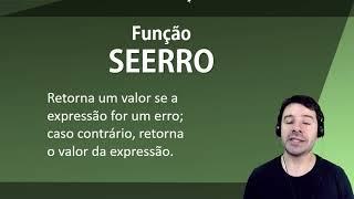 Função SEERRO no Excel