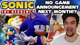 New Sonic The Hedgehog Game Announcement NOT Coming Next Month (SXSW 2021 & 30th Anniversary News)