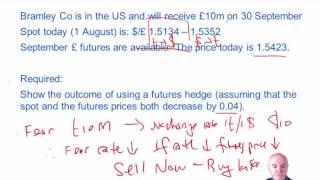 CIMA P3 Foreign currency risk - Currency futures