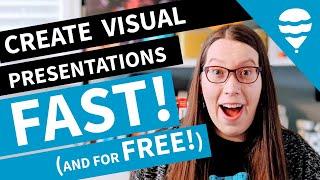 How to Create Visual Presentations Fast and For FREE | Best websites for FREE photos