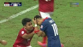 Indonesia vs Singapura 4-2 || Highlights Komentator Malaysia Semifinal AFF Suzuki cup 2020