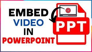 How to Embed Video in PowerPoint | Insert Video in Powerpoint