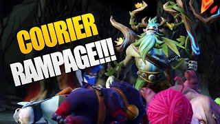 Courier Rampage Dota 2