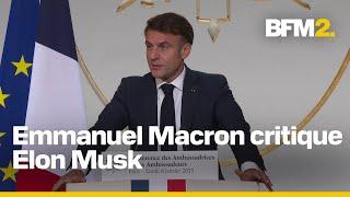 Le discours d'Emmanuel Macron lors de la Conférence des ambassadeurs, en intégralité