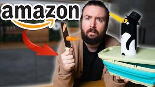 Ich TESTE die WEIRDESTEN AMAZON Küchen GADGETS