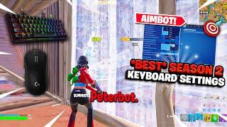 NEW *BEST* Keyboard & Mouse Settings for INSANE AIM + FAST EDITS Fortnite Season 3! (PC/XBOX/PS5)