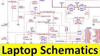 Laptop motherboard schematics analysis part 1